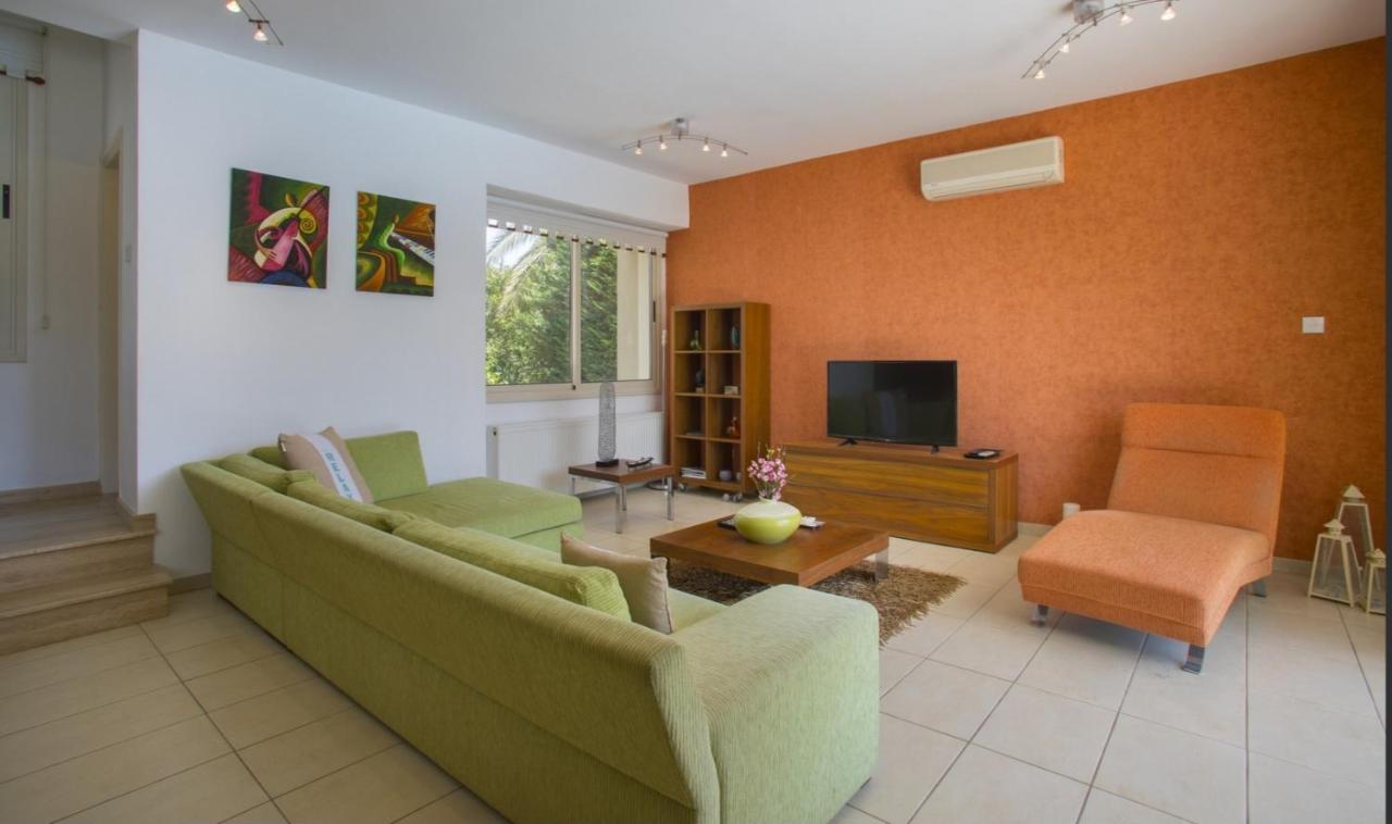 Soothing Sunset Villa With Private Pool, 200M From The Beach Perivolia Ngoại thất bức ảnh